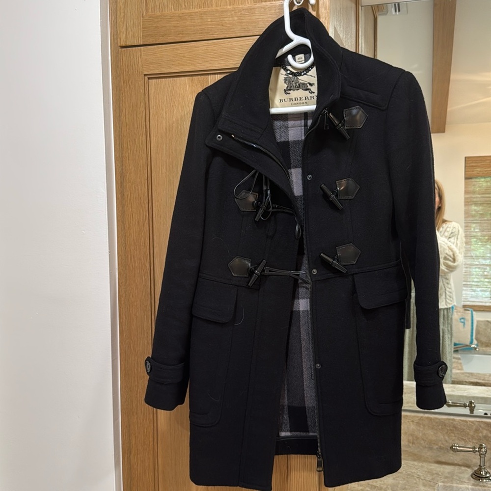 Burberry wool peacoat size USA 6